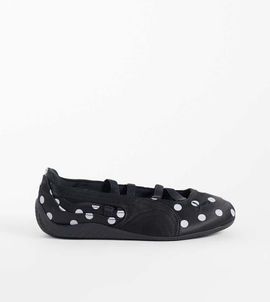 Puma Puma Speedcat polka dot ballet flats in black