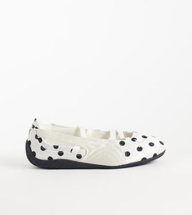 Puma Puma Speedcat polka dot ballet flats in white