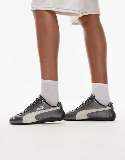 Puma Puma Speedcat sneakers in metallic black