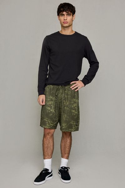 Puma Puma Sport Reversible Mesh Shorts in Moss Veil, Men's at Urban Outfitters