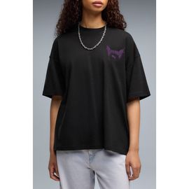 PUMA PUMA Street Glam Oversize Rhinestone Studded Graphic T-Shirt