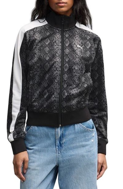 PUMA PUMA T7 Snake Print Track Jacket