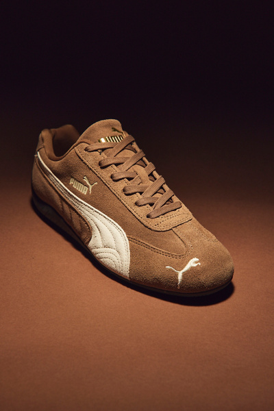 Puma - Women's Speedcat OG Sneaker in Haute Coffee/Frosted Ivory