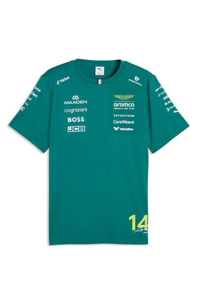 PUMA PUMA x AMF1 Fernando Alonso Replica Performance Graphic T-Shirt