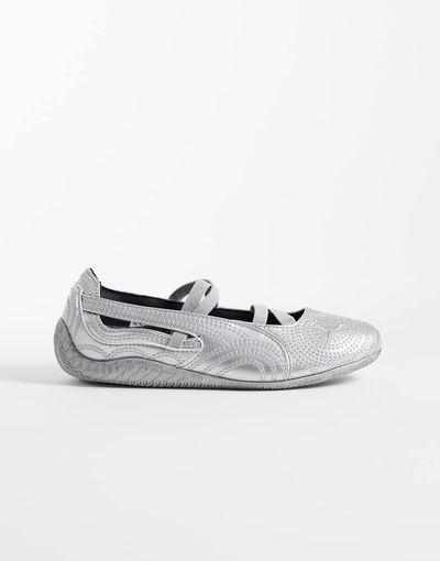 Puma Puma x Wicked Speedcat Ballet flats in silver