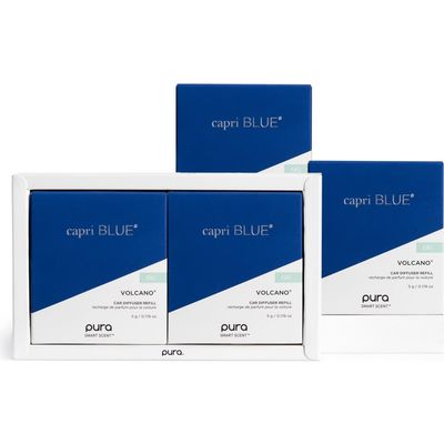 PURA PURA x Capri Blue 4-Pack Volcano Car Refill $80 Value