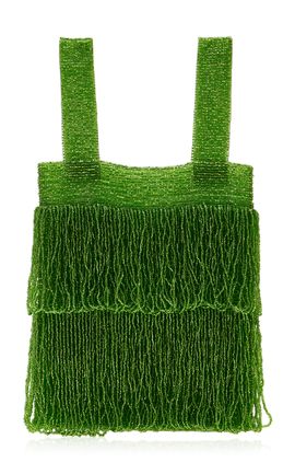 Pura Utz Pura Utz Exclusive Twisted Tassel Beaded Pouch