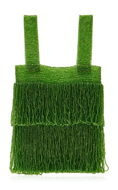 Pura Utz Pura Utz Exclusive Twisted Tassel Beaded Pouch