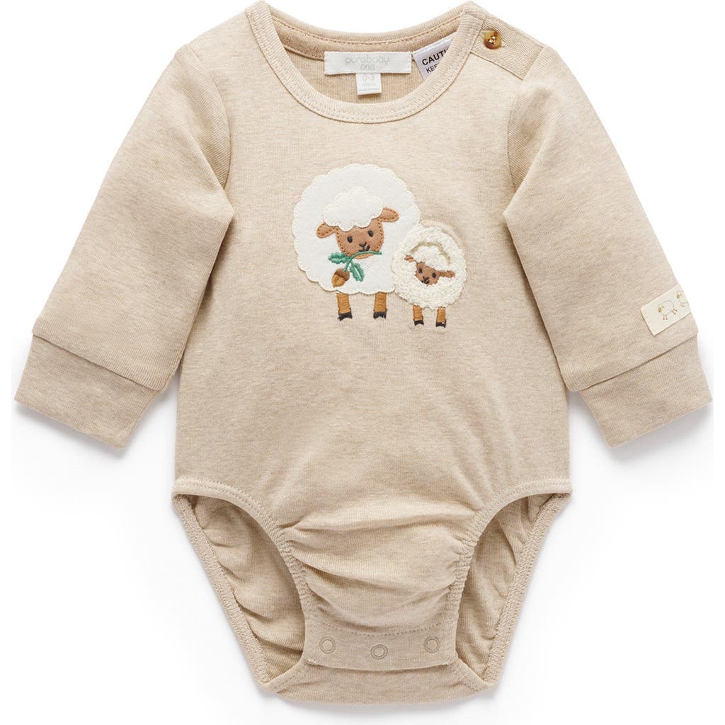 Purebaby Purebaby Applique Bodysuit