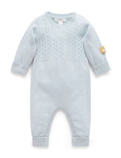 Purebaby Purebaby Baby Boy Cashmere Coverall