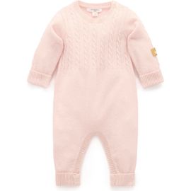 Purebaby Purebaby Baby Girl Cashmere Coverall