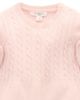 Purebaby Purebaby Baby Girl Cashmere Coverall - 4