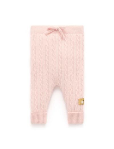 Purebaby Purebaby Baby Girl Cashmere Leggings
