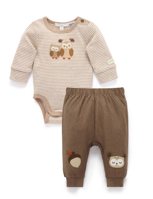 Purebaby Purebaby Bodysuit & Legging Set