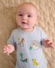 Purebaby Purebaby Boys' Animal Fiesta Short Romper - 2