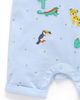 Purebaby Purebaby Boys' Animal Fiesta Short Romper - 4