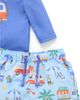 Purebaby Purebaby Boys' Board Short & Rashie Set - 5