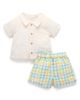 Purebaby Purebaby Boys' Check Set - 1