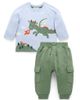 Purebaby Purebaby Boys' Dragon Tee & Cargo Pant Set - 1