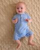 Purebaby Purebaby Boys' Embroidered Polo Romper - 2