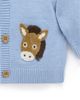 Purebaby Purebaby Boys' Fiesta Friends Knit Cardigan Boys - 3