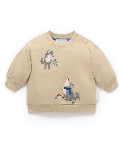 Purebaby Purebaby Boys' Little Wolf Windcheater