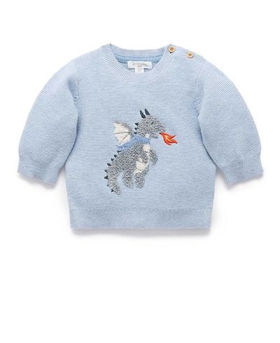 Purebaby Purebaby Boys' Magical Forest Sweater