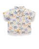 Purebaby Purebaby Boys' Palm Tree Linen Blend Shirt - 1