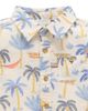 Purebaby Purebaby Boys' Palm Tree Linen Blend Shirt - 3