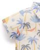 Purebaby Purebaby Boys' Palm Tree Linen Blend Shirt - 4