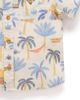 Purebaby Purebaby Boys' Palm Tree Linen Blend Shirt - 5