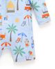 Purebaby Purebaby Boys' Printed Longsleeve Swim Sunsuit - 5
