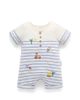 Purebaby Purebaby Boys' Resort Striped Romper - 1