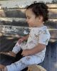 Purebaby Purebaby Boys' Rib Short Sleeve Romper - 2