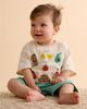 Purebaby Purebaby Boys' Small Bites Tee and Short Set - 2