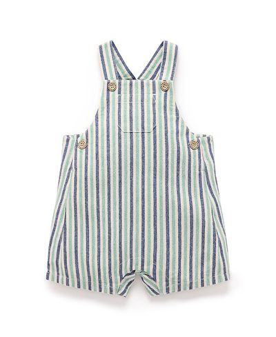 Purebaby Purebaby Boys' Striped Overalls