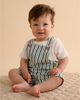 Purebaby Purebaby Boys' Striped Overalls - 2