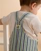 Purebaby Purebaby Boys' Striped Overalls - 6