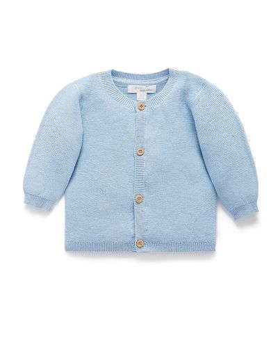 Purebaby Purebaby Boys' Textured Knit Cardigan