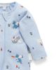 Purebaby Purebaby Boys' Thick Zip Footie & Bib Set - 3