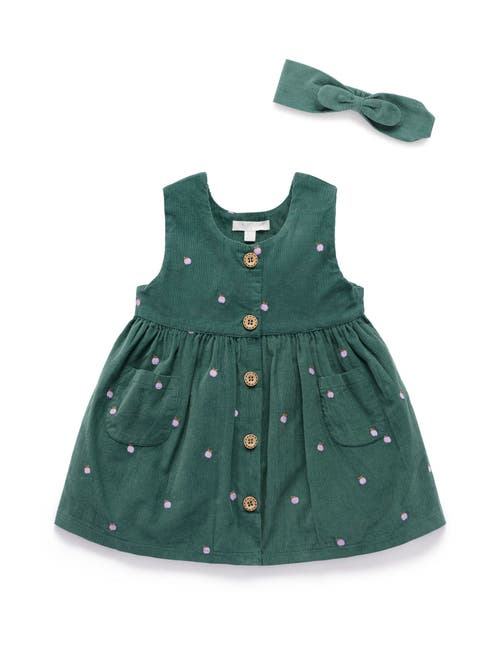 Purebaby Purebaby Corduroy Pinnie & Headband Set