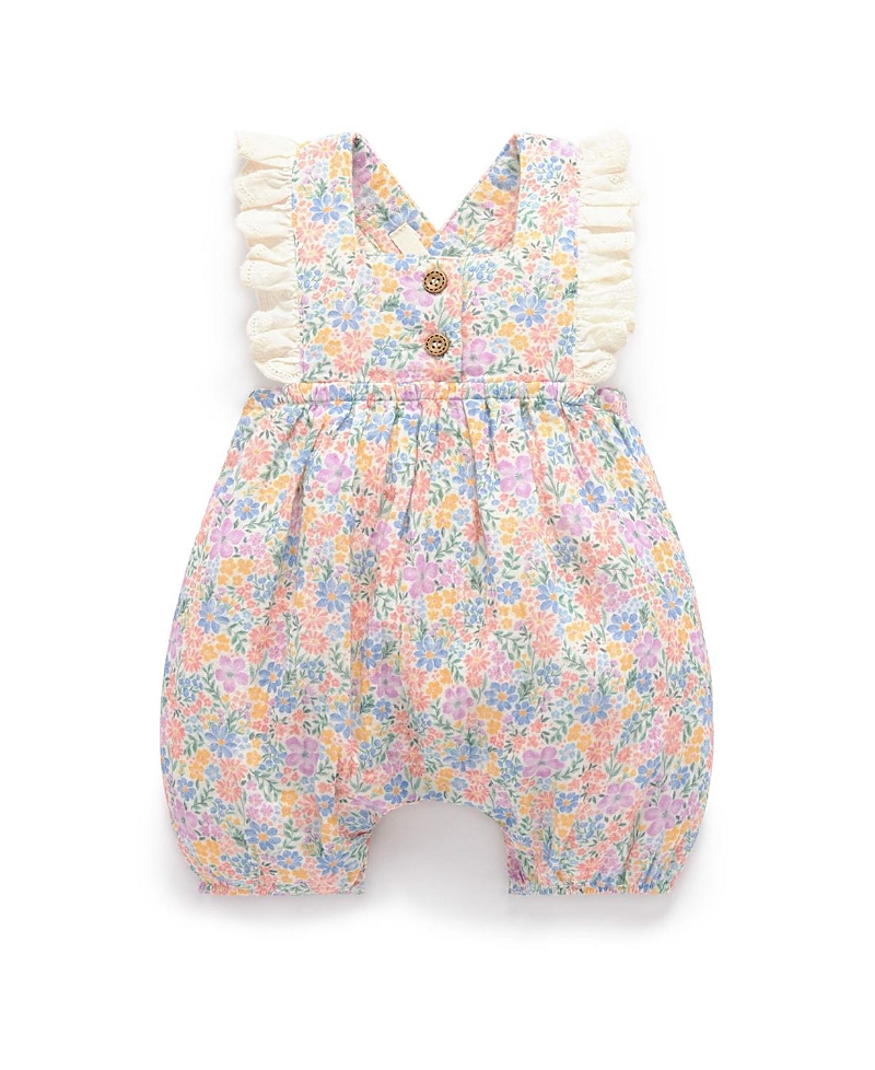 Purebaby Purebaby Floral Romper
