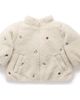 Purebaby Purebaby Fluffy Embroidered Jacket - 1