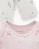Purebaby Purebaby Girls' 2 pack Long Sleeve Bodysuit - 5