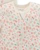 Purebaby Purebaby Girls' 2 Pack Short Sleeve Zip Romper Floral - 5