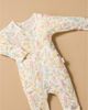 Purebaby Purebaby Girls' Australiana Floral Zip Romper & Bib Set - 2