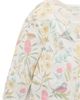 Purebaby Purebaby Girls' Australiana Floral Zip Romper & Bib Set - 4