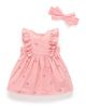 Purebaby Purebaby Girls' Broderie Dress & Headband - 1