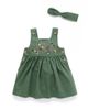 Purebaby Purebaby Girls' Corduroy Pinnie & Headband Set - 1