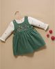 Purebaby Purebaby Girls' Corduroy Pinnie & Headband Set - 5